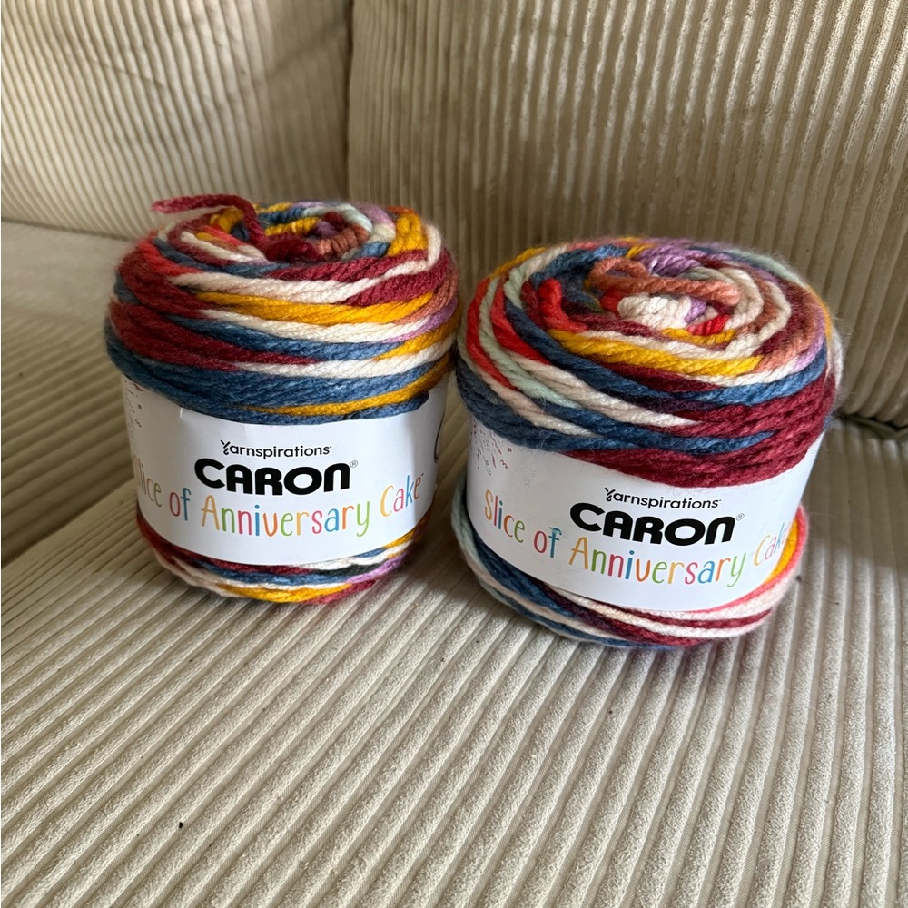 Caron Slice of Anniversary Cake Yarn- Book Club